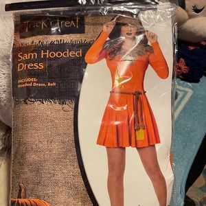 Sam costume hooded dress with belt